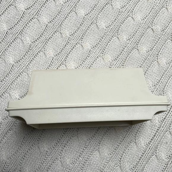 Vtg Tupperware 2 Stick Butter Holder w lid Almond/beige in color retro - Picture 1 of 7